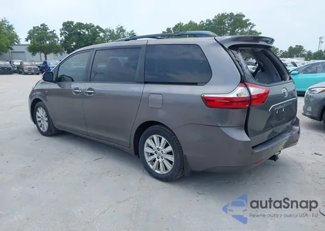 2017 Toyota Sienna Limited Premium 7 Passenger z USA, uszkodzony, nr VIN 5TDDZ3DC6HS147381